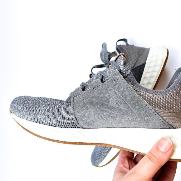 New Balance Men\'s Fresh Foam Cruz Castlerock Gray Sneakers mcruzog main image 5